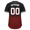 Custom Black Red Fade Fashion Personalized Authentic Baseball Jersey BSBJ01-D0a70f0