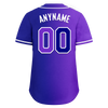 Custom Purple Blue Gradient Fashion Personalized Authentic Baseball Jersey BSBJ01-D0a7a0b