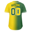 Custom Green Yellow Gradient Fashion Personalized Authentic Baseball Jersey BSBJ01-D0a707d