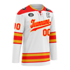 Custom White Red Personalized Hockey Jersey HCKJ01-D0a70cf