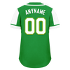 Custom Green White Raglan Sleeves Personalized Authentic Baseball Jersey BSBJ01-D017192