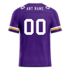 Custom Purple Classic Style Personalized Authentic Football Jersey FBJ02-bd0a7009