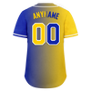 Custom Yellow Blue Gradient Fashion Personalized Authentic Baseball Jersey BSBJ01-D0a7098