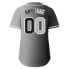 Custom Black Grey Gradient Fashion Personalized Authentic Baseball Jersey BSBJ01-D0a7a07