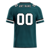 Custom Cyan Classic Style Personalized Authentic Football Jersey FBJ02-bd0a70ab