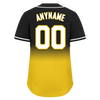 Custom Black Yellow Fade Fashion Personalized Authentic Baseball Jersey BSBJ01-D0a70cc