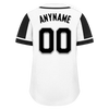 Custom White Black Raglan Sleeves Personalized Authentic Baseball Jersey BSBJ01-D017161