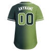 Custom Green Gradient Fashion Personalized Authentic Baseball Jersey BSBJ01-D0a708c