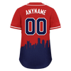 Custom Red Blue City Edition Personalized Authentic Baseball Jersey BSBJ01-D017123