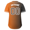 Custom Grey Orange Gradient Fashion Personalized Authentic Baseball Jersey BSBJ01-D0a7097