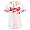 Custom White Classic Style Red Personalized Authentic Baseball Jersey UN002-bd0b00d8-ce