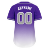 Custom Purple White Fade Fashion Personalized Authentic Baseball Jersey BSBJ01-D0a70eb