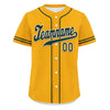 Custom Yellow Classic Style Green Personalized Authentic Baseball Jersey UN002-bd0b00d8-c