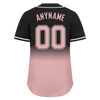 Custom Black Pink Fade Fashion Personalized Authentic Baseball Jersey BSBJ01-D0a70d9