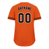 Custom Orange Black Classic Style Black Personalized Authentic Baseball Jersey BSBJ01-bd0fa0a