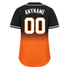 Custom Black Orange Fade Fashion Personalized Authentic Baseball Jersey BSBJ01-D0a70ce