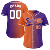 Custom Orange Purple Gradient Fashion Personalized Authentic Baseball Jersey BSBJ01-D0a7a08