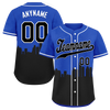 Custom Blue Black City Edition Personalized Authentic Baseball Jersey BSBJ01-D017127