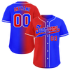 Custom Red Blue Gradient Fashion Personalized Authentic Baseball Jersey BSBJ01-D0a707b