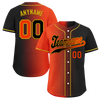 Custom Orange Black Gradient Fashion Personalized Authentic Baseball Jersey BSBJ01-D0a7aa8