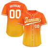 Custom Yellow Orange Fade Fashion Personalized Authentic Baseball Jersey BSBJ01-D0a70c8