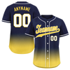 Custom Blue Yellow Fade Fashion Personalized Authentic Baseball Jersey BSBJ01-D0a70e9