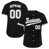 Custom Black Classic Style White Personalized Authentic Baseball Jersey BSBJ01-bd0faa7