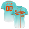 Custom Cyan White Fade Fashion Personalized Authentic Baseball Jersey BSBJ01-D0a70e8