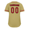 Custom Yellow Classic Style Red Personalized Authentic Baseball Jersey UN002-bd0b00d8-7