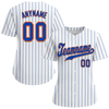 Custom White Classic Style Blue Personalized Authentic Baseball Jersey BSBJ01-bd0fa07