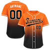 Custom Orange Black Fade Fashion Personalized Authentic Baseball Jersey BSBJ01-D0a70c7