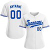 Custom White Classic Style Blue Personalized Authentic Baseball Jersey BSBJ01-bd0fa0f