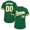 Custom Green Classic Style White Personalized Authentic Baseball Jersey BSBJ01-bd0fab9