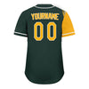 Custom Green Yellow Classic Style Personalized Authentic Baseball Jersey UN002-D0b0a00-ac