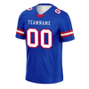 Custom Blue Classic Style Personalized Authentic Football Jersey FBJ02-bd0a70ca