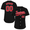 Custom Black Classic Style Red Personalized Authentic Baseball Jersey BSBJ01-bd0faae