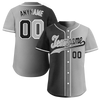 Custom Black Grey Gradient Fashion Personalized Authentic Baseball Jersey BSBJ01-D0a7a07