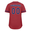 Custom Red Classic Style Blue Personalized Authentic Baseball Jersey UN002-bd0b00d8-ba