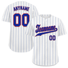 Custom White Classic Style Blue Personalized Authentic Baseball Jersey BSBJ01-bd0fadc