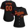 Custom Black Orange Classic Style Orange Personalized Authentic Baseball Jersey BSBJ01-bd0fa0b