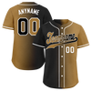 Custom Black Gold Gradient Fashion Personalized Authentic Baseball Jersey BSBJ01-D0a7a0d