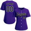 Custom Purple Classic Style Black Personalized Authentic Baseball Jersey BSBJ01-bd0fae9