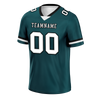 Custom Cyan Classic Style Personalized Authentic Football Jersey FBJ02-bd0a70ab