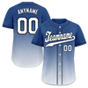 Custom Blue White Fade Fashion Personalized Authentic Baseball Jersey BSBJ01-D0a70db