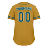 Custom Yellow Classic Style Green Personalized Authentic Baseball Jersey UN002-bd0b00d8-b