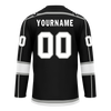 Custom Black White Personalized Hockey Jersey HCKJ01-D0a70e8