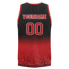 Custom Black Red Fade Fashion Sports Uniform Basketball Jersey BBJ01-D020102-4