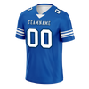 Custom Blue Classic Style Personalized Authentic Football Jersey FBJ02-bd0a700f