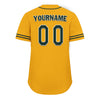 Custom Yellow Classic Style Green Personalized Authentic Baseball Jersey UN002-bd0b00d8-c