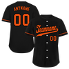 Custom Black Orange Classic Style Orange Personalized Authentic Baseball Jersey BSBJ01-bd0fa0b